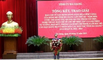 Trao Giải báo chí về xây dựng Đảng, học tập, làm theo tư tưởng, đạo đức, phong cách Hồ Chí Minh