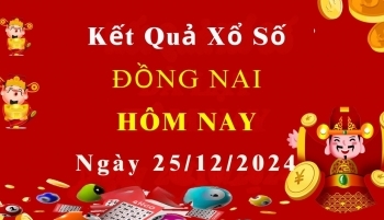 XSDN 25/12, Kết quả xổ số Đồng Nai hôm nay 25/12/2024, KQXSDN thứ Tư ngày 25 tháng 12