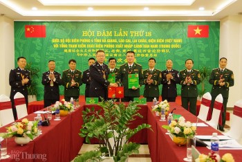 Hội đàm công tác biên phòng 4 tỉnh biên giới của Việt Nam và Vân Nam (Trung Quốc)