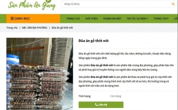 Sản phẩm đũa gỗ thốt nốt đang 'gây sốt' trên các sàn thương mại điện tử