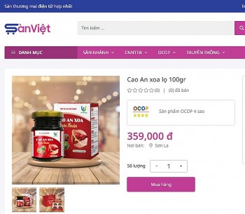 Quảng bá nông sản đặc trưng của Sơn La trên sàn thương mại điện tử