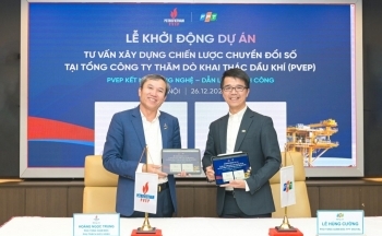 PVEP ký thỏa thuận hợp tác chuyển đổi số với FPT Digital