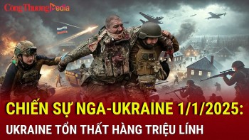 Chiến sự Nga-Ukraine tối 1/1/2025: Ukraine tổn thất hàng triệu binh lính?