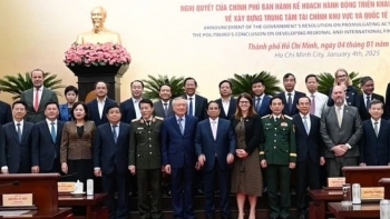 Công bố xây dựng trung tâm tài chính khu vực, quốc tế