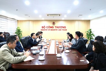 Thứ trưởng Nguyễn Hoàng Long làm việc với Tập đoàn AES