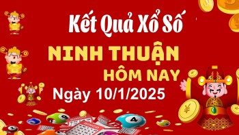 XSNT 10/1, kết quả xổ số Ninh Thuận hôm nay 10/1/2025