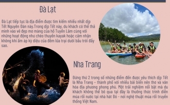Top điểm đến để trải nghiệm tại Việt Nam dịp Tết 2025