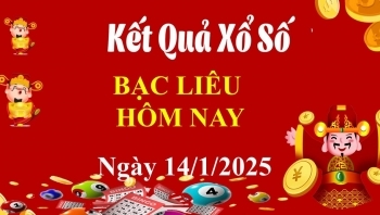 XSBL 14/1, Kết quả xổ số Bạc Liêu hôm nay 14/1/2025, KQXSBL