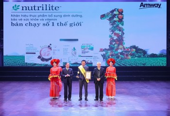 Amway Việt Nam lần thứ 12 nhận giải “Sản phẩm vàng vì sức khoẻ cộng đồng
