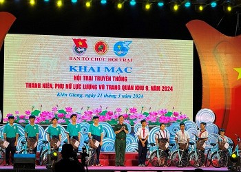 Cần Thơ: Đăng cai Hội trại truyền thống Quân khu 9