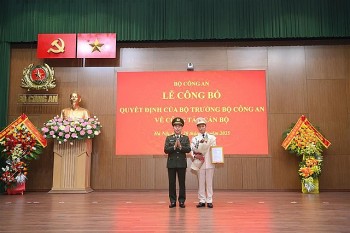 Tin nhân sự 20/1: Bộ Công an công bố 2 quyết định về công tác cán bộ