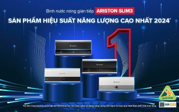 Ariston đạt giải thưởng hiệu suất năng lượng cao nhất năm 2024