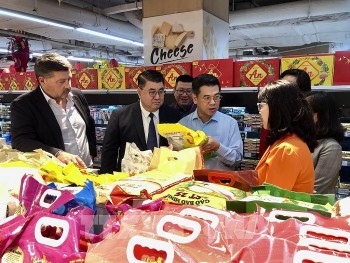 Lãnh đạo TP. Hồ Chí Minh kiểm tra hoạt động bảo đảm hàng hoá dịp Tết