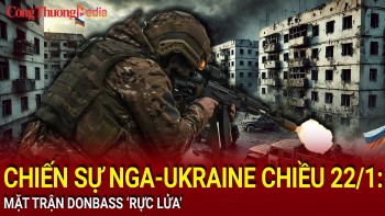 Chiến sự Nga-Ukraine chiều 22/1: Mặt trận Donbass 'rực lửa'