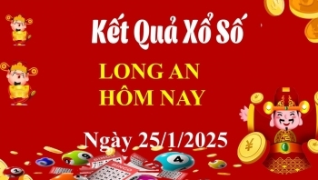 XSLA 25/1, Kết quả xổ số Long An hôm nay 25/1/2025, KQXSLA