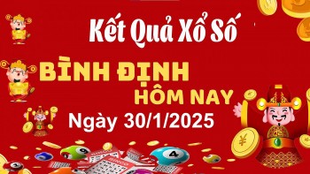 XSBDI 30/1, kết quả xổ số Bình Định hôm nay 30/1/2025, XSBDI