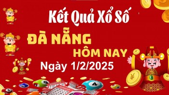 XSDNA 1/2, kết quả xổ số Đà Nẵng hôm nay 1/2/2025