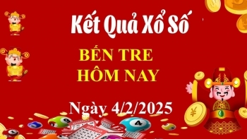XSBTR 4/2, Kết quả xổ số Bến Tre hôm nay 4/2/2025, KQXSBTR