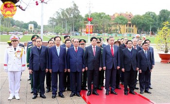 Lãnh đạo Đảng, Nhà nước vào Lăng viếng Chủ tịch Hồ Chí Minh