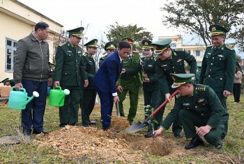 Bộ đội Biên phòng tỉnh Lai Châu phát động Tết trồng cây