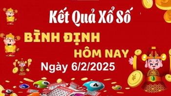 XSBDI 6/2, xem kết quả xổ số Bình Định hôm nay 6/2/2025