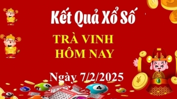 XSTV 7/2, Kết quả xổ số Trà Vinh hôm nay 7/2/2025, KQXSTV
