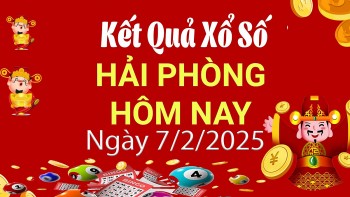 XSHP 7/2, Kết quả xổ số Hải Phòng hôm nay 7/2/2025, KQXSHP