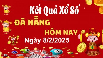 XSDNA 8/2, kết quả xổ số Đà Nẵng hôm nay 8/2/2025