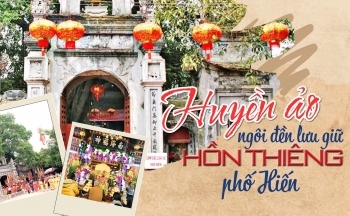 Huyền ảo ngôi đền lưu giữ hồn thiêng phố Hiến