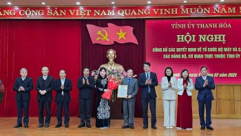 Sắp xếp lại tổ chức bộ máy thuộc Tỉnh ủy Thanh Hóa