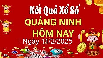 XSQN 11/2, Kết quả xổ số Quảng Ninh hôm nay 11/2