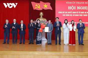Tin nhân sự 11/2: Triển khai công tác cán bộ tại Lạng Sơn, Thanh Hoá, Quảng Nam