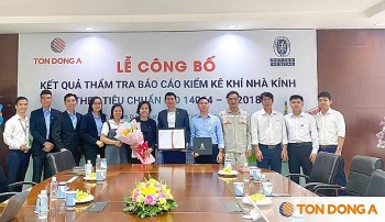 Tôn Đông Á đạt chứng nhận ISO 14064-1:2018