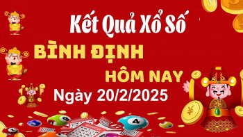 XSBDI 20/2, kết quả xổ số Bình Định hôm nay 20/2/2025, XSBDI