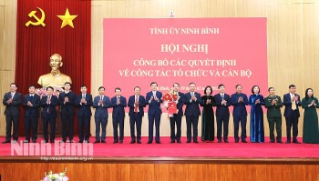 Tin nhân sự 19/2: Bổ nhiệm cán bộ chủ chốt tại Ninh Bình, Phú Yên, Lạng Sơn