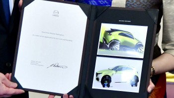 Thông tin về bản phác thảo mẫu SUV mới nhất của Mazda