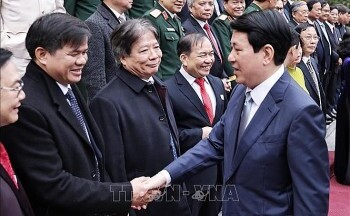 Chủ tịch nước Lương Cường gặp mặt đại biểu tiêu biểu ngành Y tế