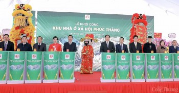 Vĩnh Phúc: Khởi công khu nhà ở xã hội hình mẫu