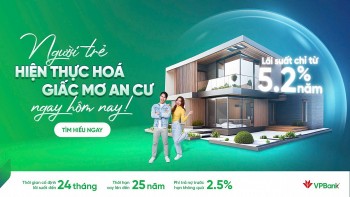 Vay mua nhà với lãi suất chỉ từ 5,2%/năm từ VPBank