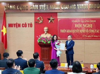 Đồng chí Lê Ngọc Hân giữ chức Bí thư Huyện ủy, Chủ tịch UBND huyện Cô Tô