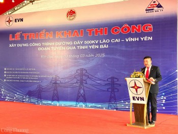 Khởi công dự án đường dây 500kV Lào Cai – Vĩnh Yên