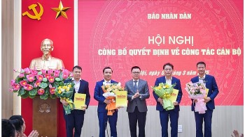 Báo Nhân Dân kiện toàn nhiều vị trí lãnh đạo