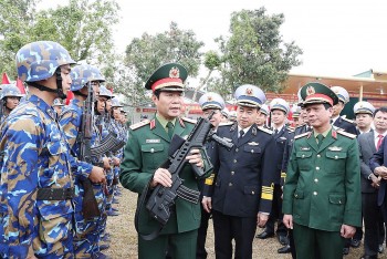 Quân chủng Hải quân ra quân huấn luyện bảo vệ vùng biển