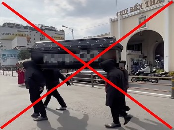 Mang người chết ra bán hàng là... 