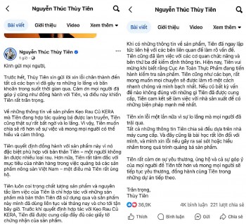 Lùm xùm kẹo rau củ Kera: 'Cháy nhà' mới ra… hoa hậu