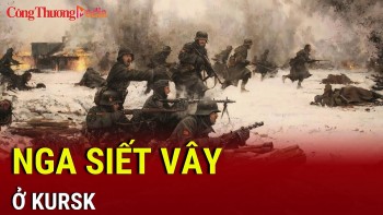 Chiến sự Nga-Ukraine tối 8/3: Nga siết gọng kìm ở Kursk