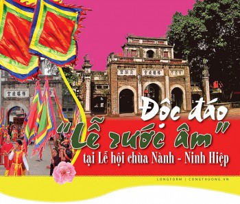 Độc đáo 'Lễ rước âm' tại Lễ hội chùa Nành, Ninh Hiệp