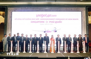 Vietjet mở đường bay Singapore-Phú Quốc, ký thỏa thuận 300 triệu USD