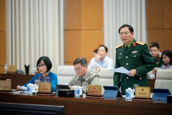 Đại tướng Nguyễn Tân Cương trình dự án Luật Tình trạng khẩn cấp