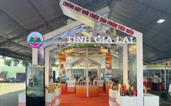 Hội chợ triển lãm thương mại Gia Lai thu hút nhiều doanh nghiệp với 200 gian hàng